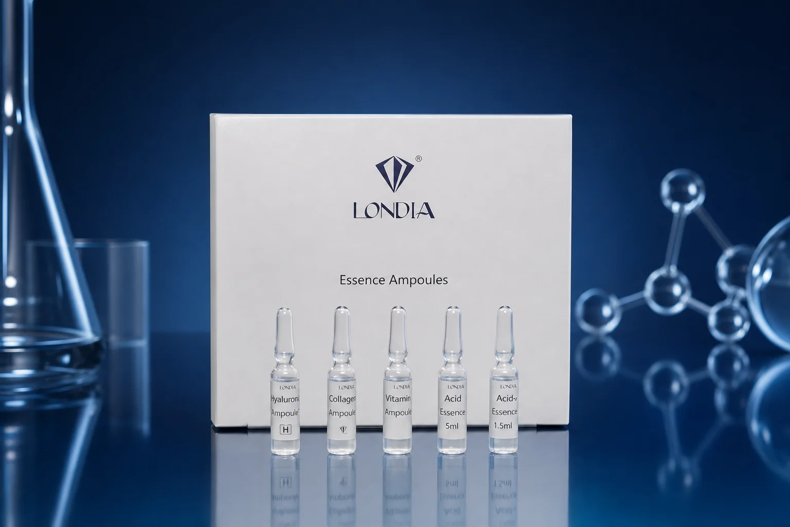 Representative Essence Ampoules Portfolio packaging visual