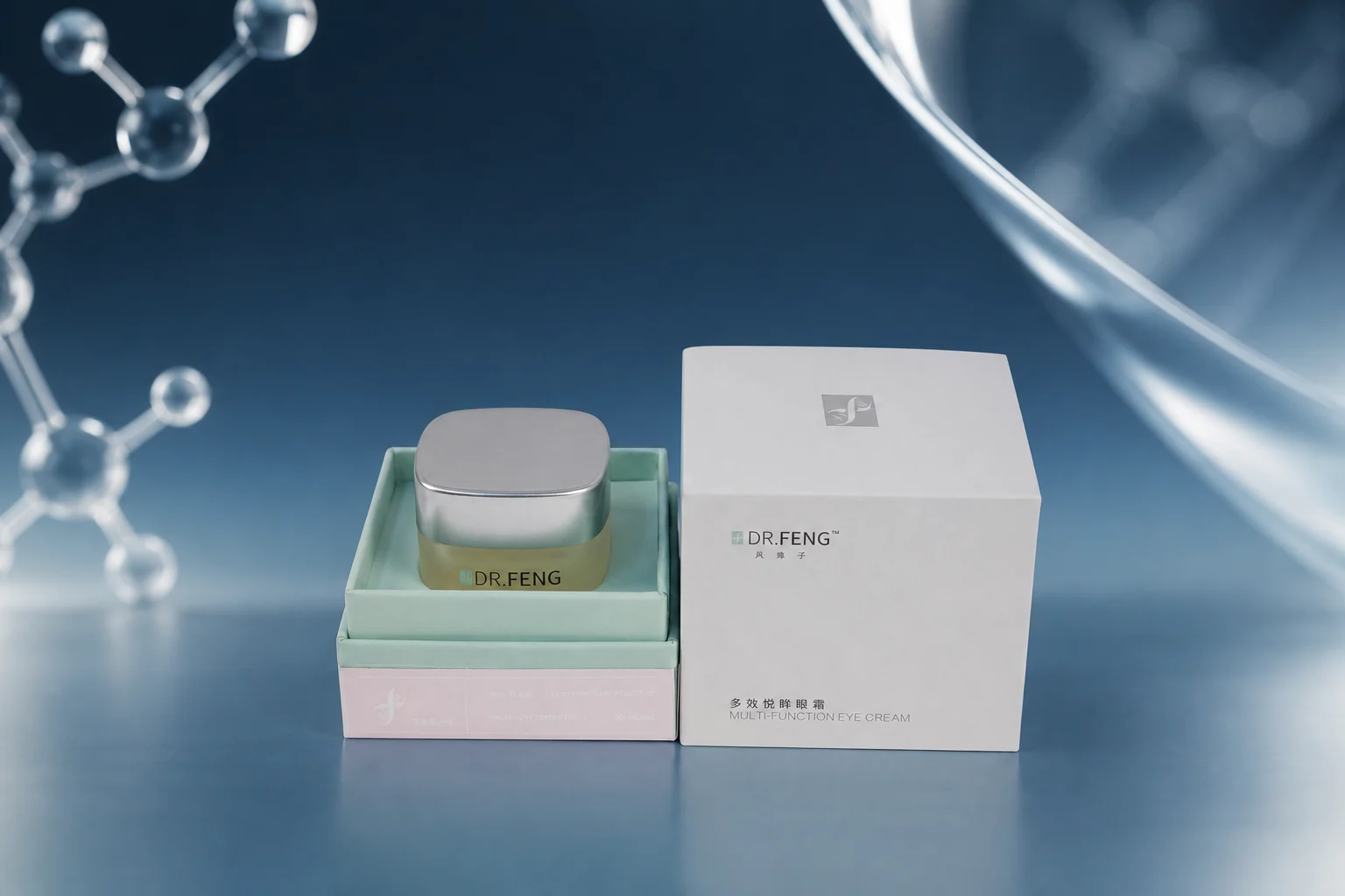 Representative Eye Cream Portfolio packaging visual