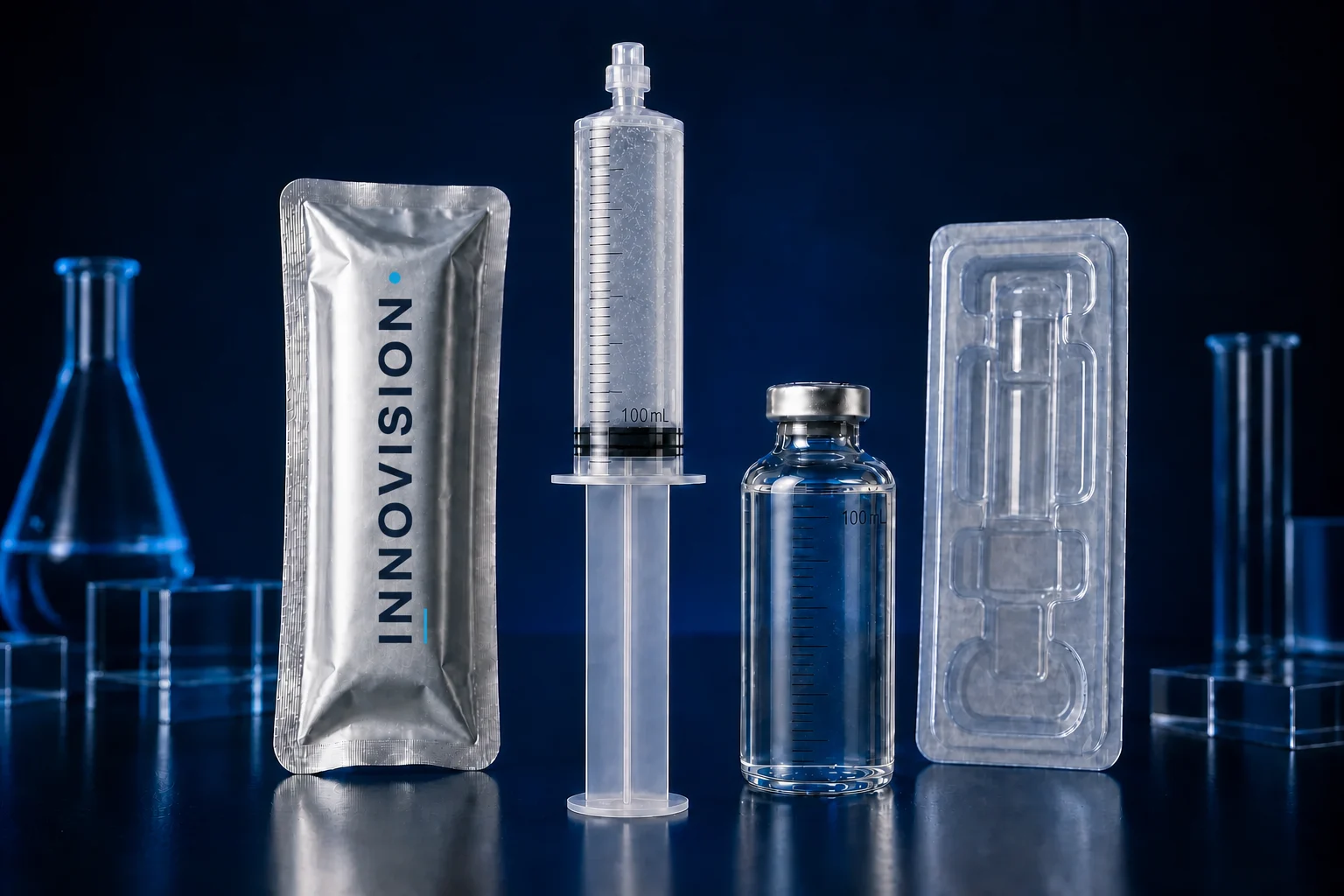 Representative 100 mL Hyaluronic Acid Gel packaging visual