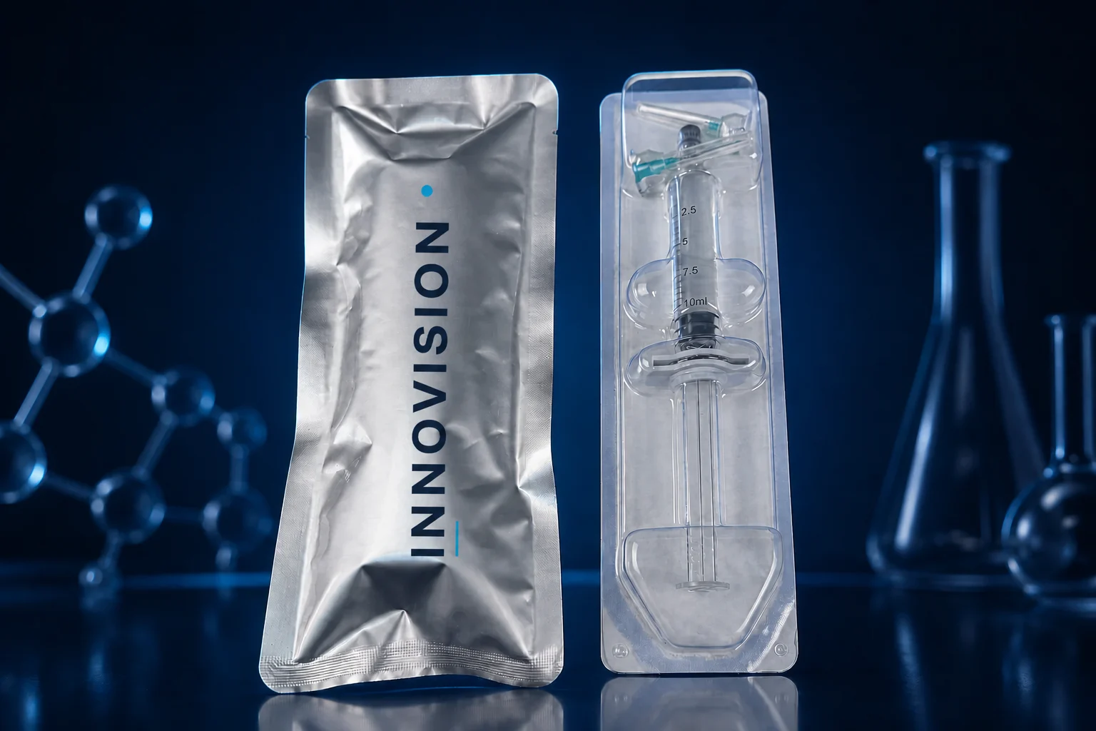 Representative 10 mL Cross-Linked Hyaluronic Acid Gel packaging visual