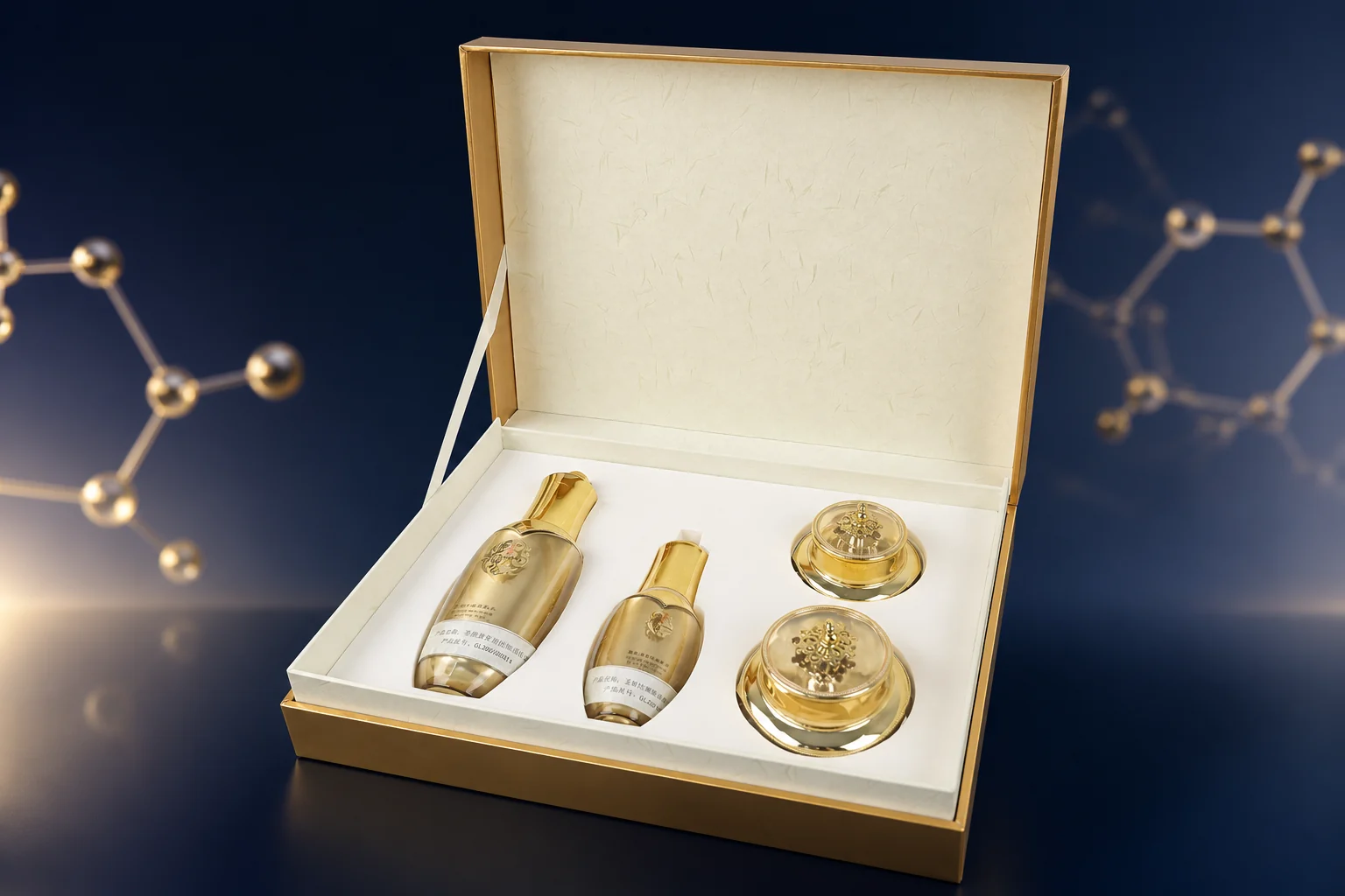 Representative Skincare Set Portfolio packaging visual