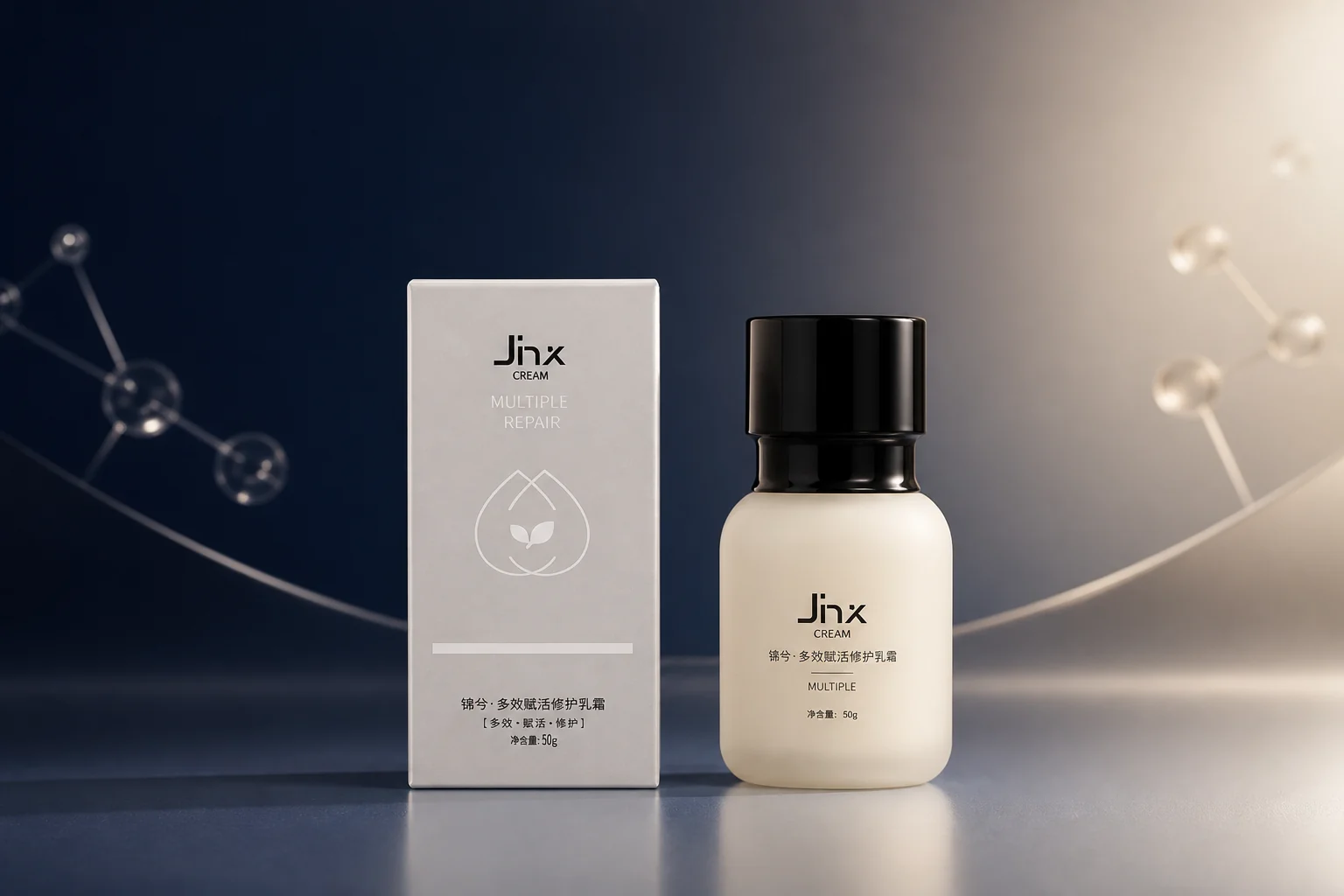 Representative Topical Cream Portfolio packaging visual